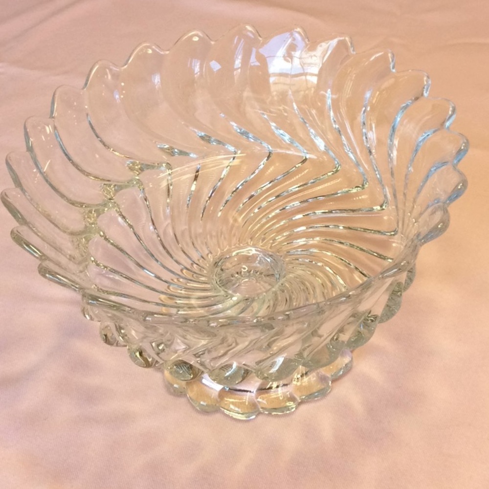 FINAL SALE PRICE Beautiful Patterned Compote